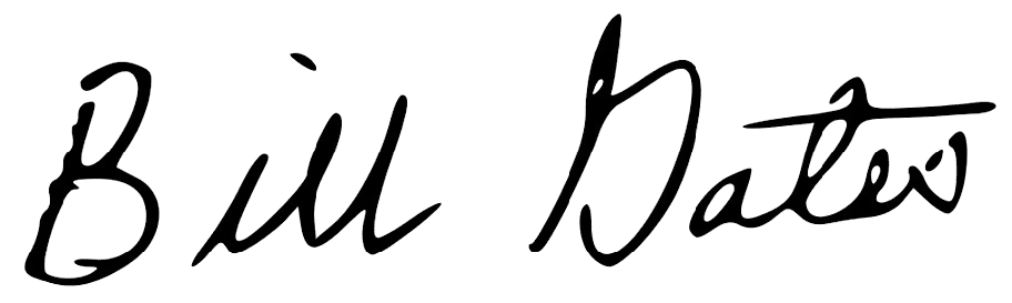 Bill Gates Signature