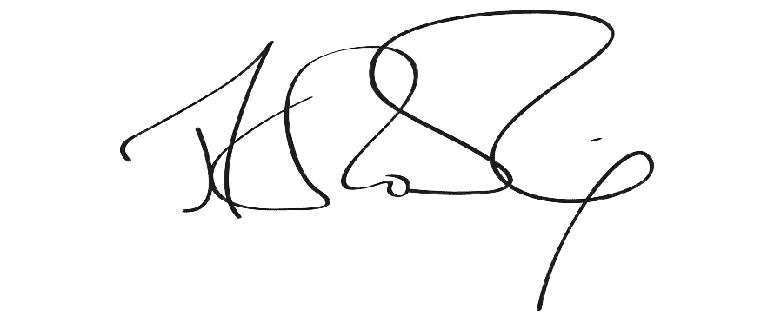 JK Rowling Signature