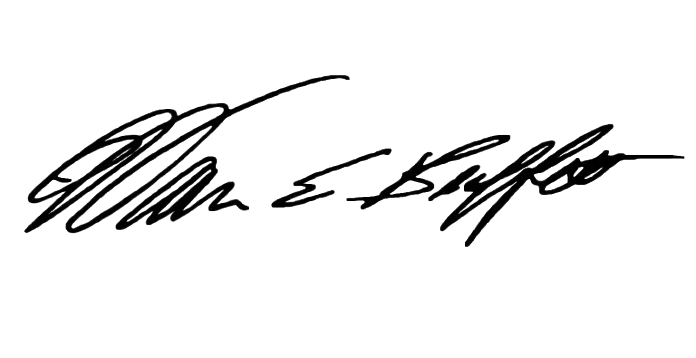 Warren Buffett Signature